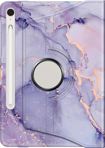 Funda Para Samsung Galaxy Tab S9 Fe Fintie Diseno Marmol