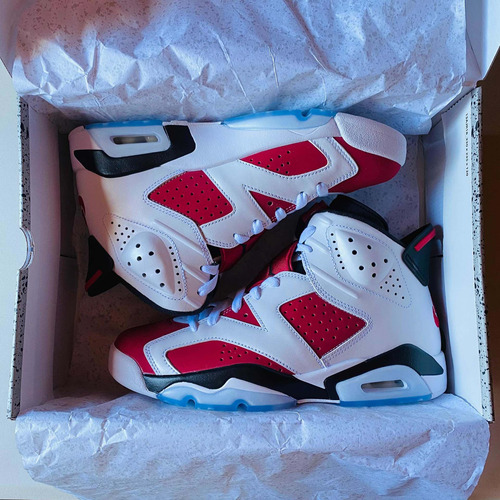 Jordan Retro 6 - Carmine 40.5/7.5 (original)