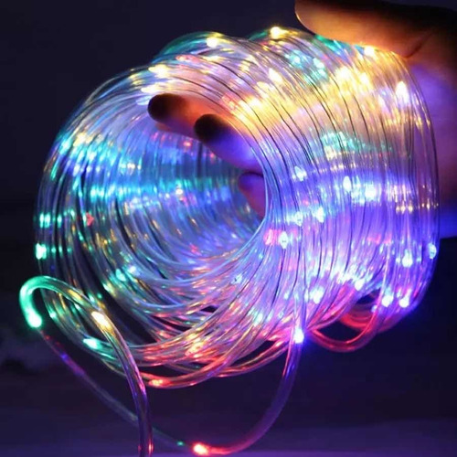Guirnalda Tipo Manguera 10m - 100led Luces Para Navidad Ip67
