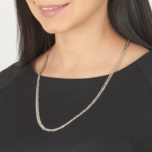 Cadena Hombre Ancla L 5mm-60cm Plata Ley.925 Duodeluxejoyas®
