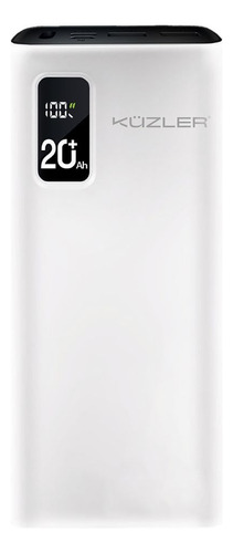Powerbank Bateria Portatil 20000mah Kuzler Anke-105b Blanco