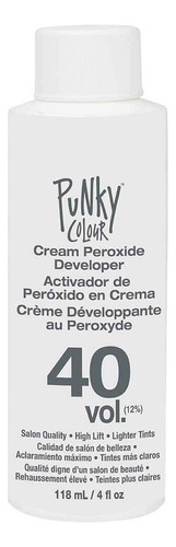 Punky Desarrollador De Crema De Perxido 40 Vol. 4.0fl Oz - E