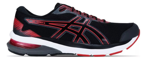 Tênis Asics Gel-Shogun 5 color preto/vermelho - adulto 43 BR