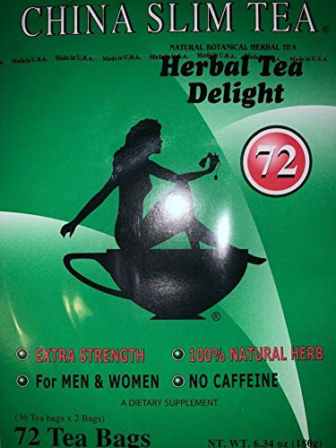 Te Chino China Slim Tea Dieter's Delight 72 Bolsas Para Homb