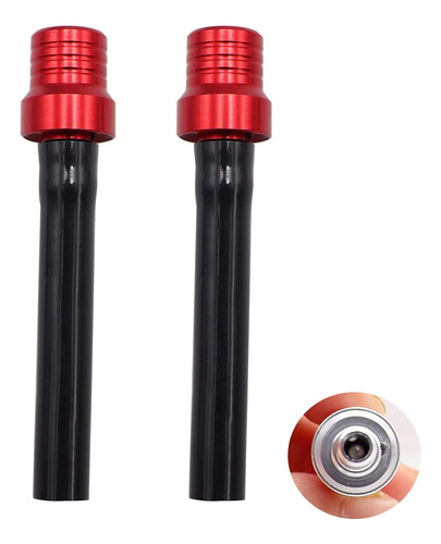 2 Tapones De Gasolina Para Motocicleta (rojo) Para Tanque De