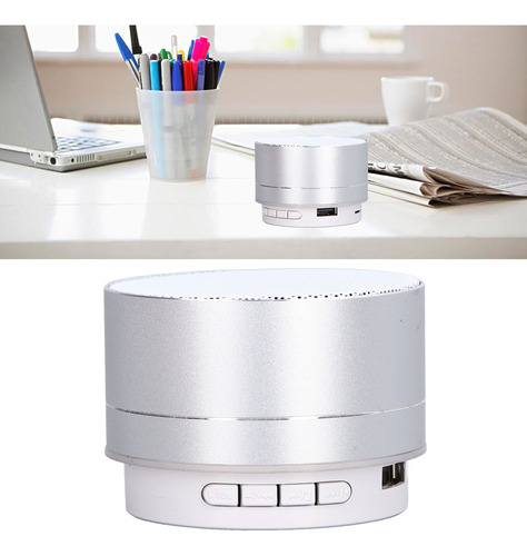 Mini Tarjeta De Memoria Portátil Con Altavoz Led Bluetooth C