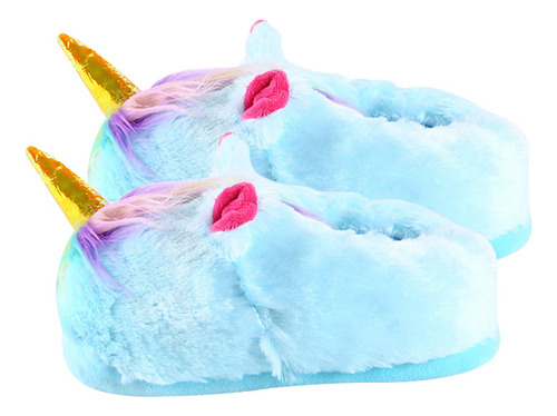 Zapatillas Y Accesorios De Invierno Con Unicornio Para El Ho