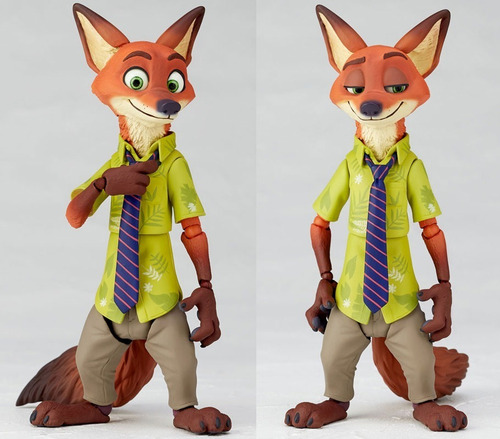 Imagen 2 de 10 de Zootopia - Nick Wilde - Movie Revo Series No.010