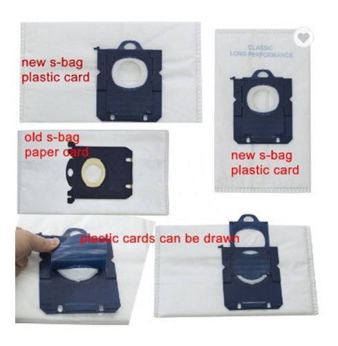Imagen 3 de 3 de Bolsas-filtro Aspiradora Electrolux Pax 4 Bolsas Desechable