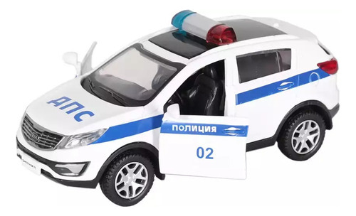 Auto De Colección Sportage R Policía Escala 1:39 Msz