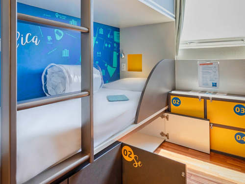 Imagem 7 de 15 de ***ibis Budget Sp Centro São João*** Flat Para Investimento Não Para Moradia 100% Pool - Sf27201