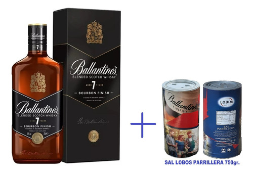 Whisky Ballantines 700cc  7 Años Añejado