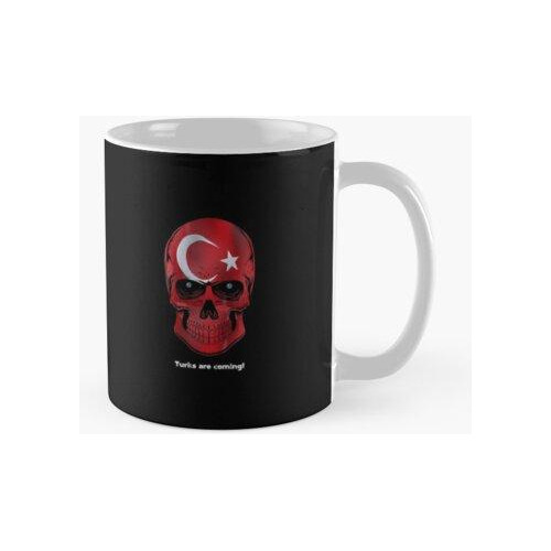 Taza Turquía, Fútbol, Cráneo, Los Turcos Están Llegando Cali