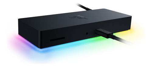 Hub Adaptador Multipuerto Razer Thunderbolt 4 Dock Chroma Color Negro