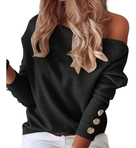 Sweater cuello outlet bote mujer