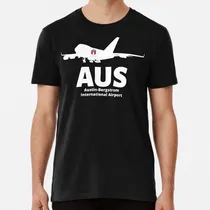 Comprar Remera Viajes Aeropuerto Aerolínea Austin Bergstrom Texas Au