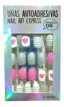 Comprar Uñas Press On Autoadhesivas Infantiles Corazon Thelma&louise