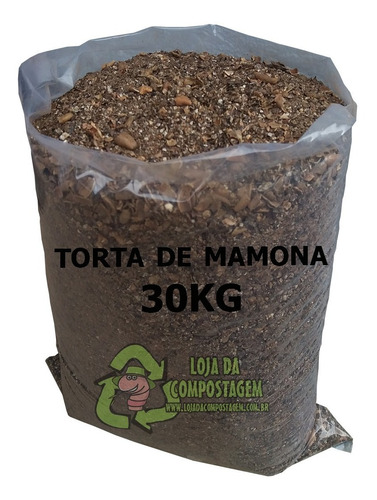 Adubo Para Plantas Torta De Mamona Pura Adubo Organico 30 Kg Mercado Livre