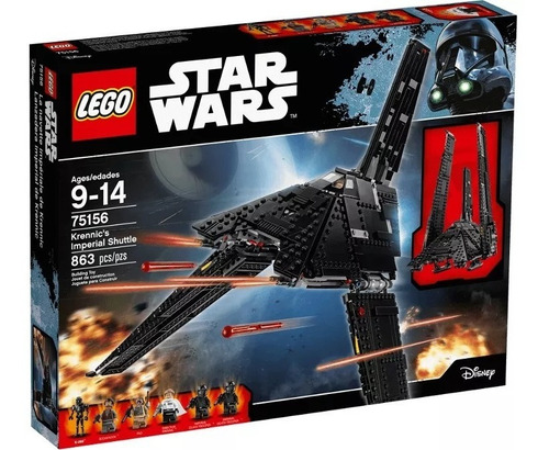 Lego Star Wars 75156 Krennic's Imperial Shuttle + Envio!!!
