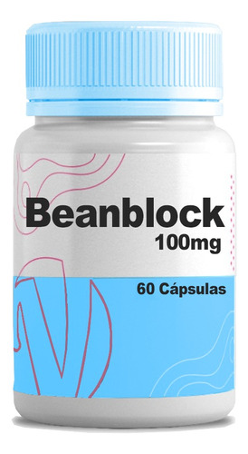 Beanblock 100mg - 60 Capsulas - Autentico Sabor Sem Sabor