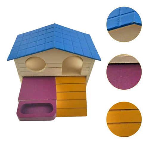 Hamster House Small Animal Hideout, Funny, Ejecation Toy,