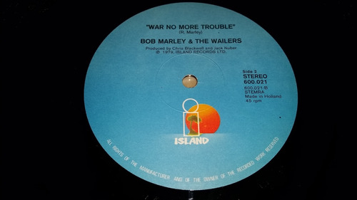 Bob Marley & The Wailers Stir It Up Vinilo Maxi Holland 1979