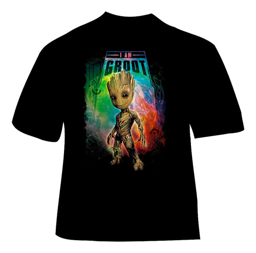 Polera Guardianes De La Galaxia - Ver 04 - Groot