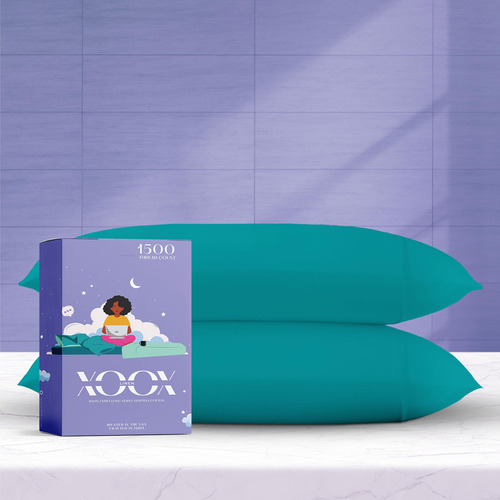Fundas De Almohada King Size De Lino 100% Algodón Egipcio