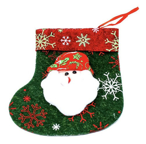 Paquete De 6 Adornos Colgantes Navideños Decorar Arbol Puert