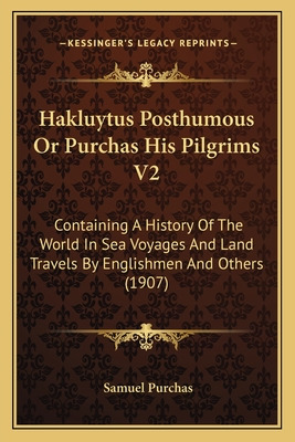 Libro Hakluytus Posthumous Or Purchas His Pilgrims V2: Co...