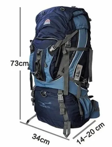 Mochila Mochilero Doite Natrang 70 Litros Con Cubremochila | Envío gratis