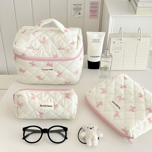 Bolsa De Maquillaje De Gran Capacidad Para Niñas Con Dibujos