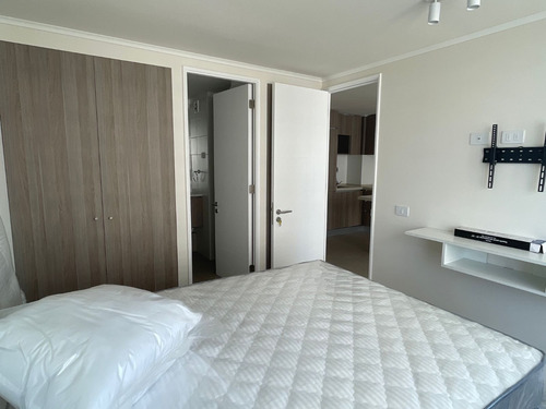 Arriendo 1d Semi Amoblado Laguna Centro, Metro C. Valdovinos