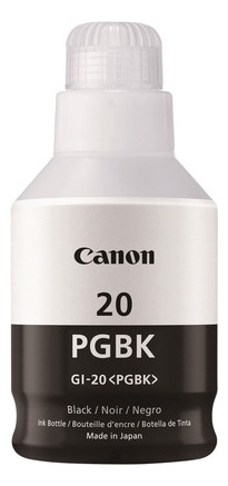 Botella De Tinta Canon Gi-20 G5020, G6020