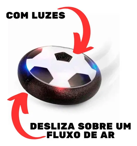 Jogo Hockey Hover Goal Flutuante com Luzes Futebol - Shop Macrozao