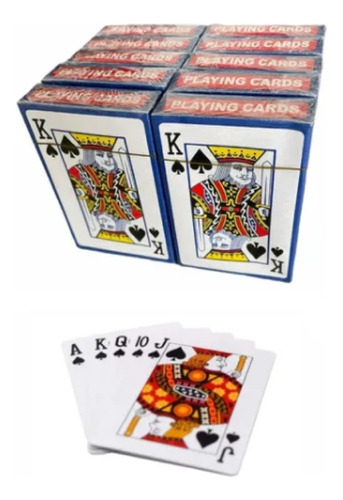 Baraja Americana 10 Mazos Poker Americano 54 Cartas