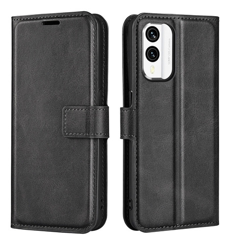 Funda De Piel Con Función Atril Para Nokia X30 5g, Anticaída