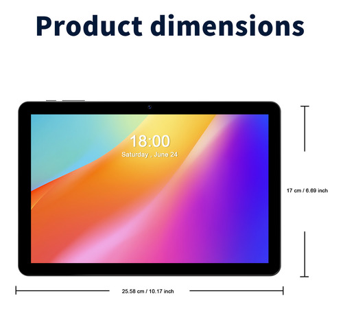 Tablet Android 15 10'' 18gb+128gb Expansível 2tb Com Teclado