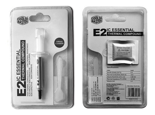Pasta Térmica Cooler Master Ic Essential E2 Cpu Gpu Ps4