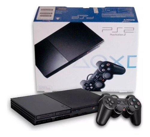 Sony Playstation 2 Color Black Incluye Juego De Obsequio 