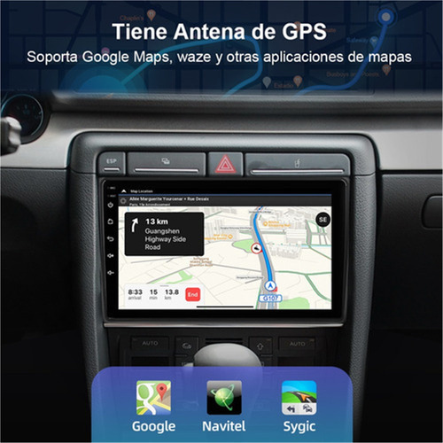 A Estéreo Cámara 1+32gb Para Audi A4 S4 Rs4 2002-2008 Gps