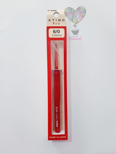 Gancho Para Crochet Tulip Etimo Red (Usado)