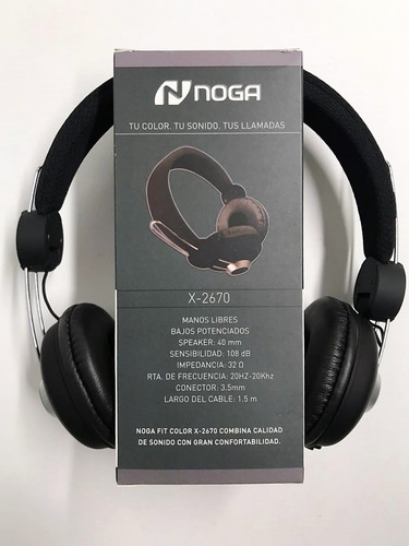 Imagen 2 de 7 de Auriculares Con Microfono Noga Vincha Manos Libres Cordoba
