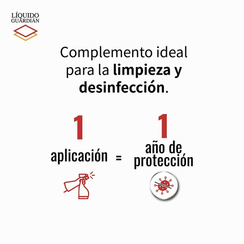 Antivirus Y Bacterias Capa Protectora Liquid Guard 30ml