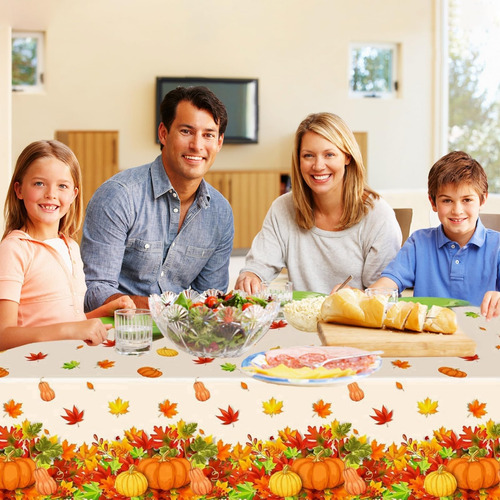 Yvaine 3 Piezas Otoño Mantelas De Otoño Pumpkin Maple Table
