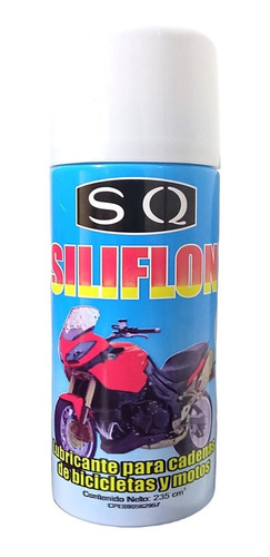 Lubricante Para Cadenas De Bicicletas Y Motos Sq Siliflon 