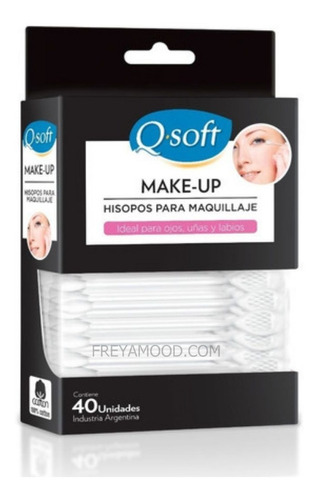 Imagen 1 de 2 de Hisopos Para Cosmetica Maquillaje Manicura - Q-soft