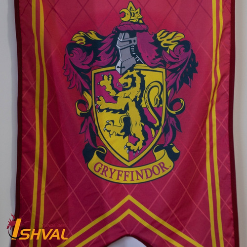 Imagen 2 de 2 de Banderín Harry Potter - Gryffindor - Licencia Oficial