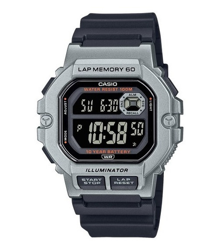 Reloj Casio Hombre Ws-1400h Vueltas 60 Laps. Garantía 