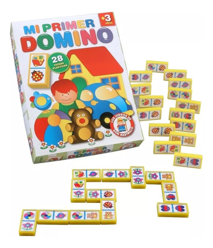 Juego De Mesa Infantil Mi Primer Domino Ruibal ELG H202